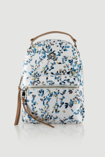 Plecak z kwiatowym wzorem 