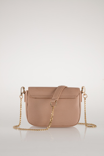 Elegancka różowa torebka