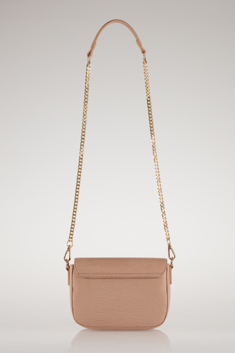 Elegancka różowa torebka