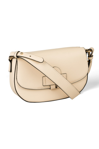 Beżowa torebka listonoszka