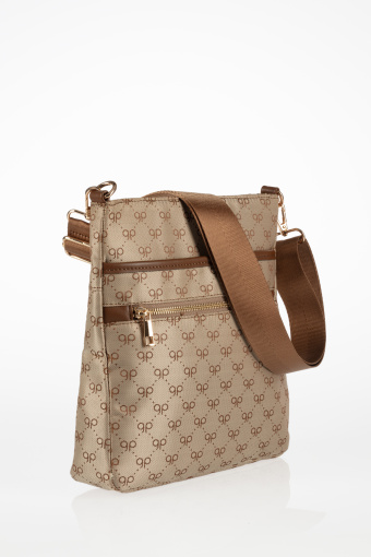 Praktyczna listonoszka z monogramem Praktyczna listonoszka z monogramem