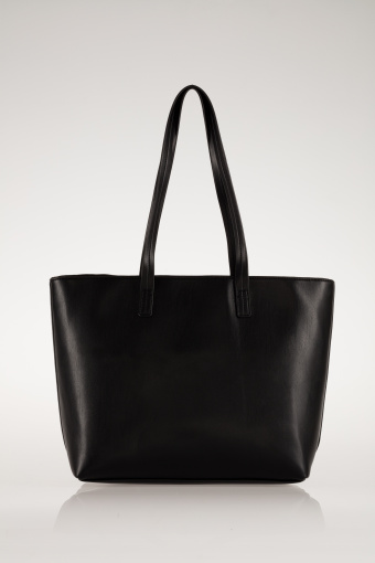 Czarna torba shopper