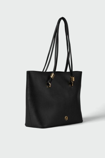 Czarna torebka shopper Czarna torebka shopper