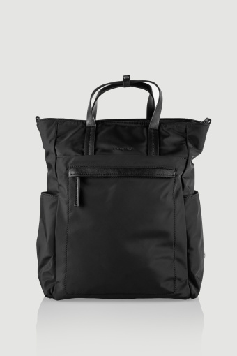 Funkcjonalna czarna torebka 