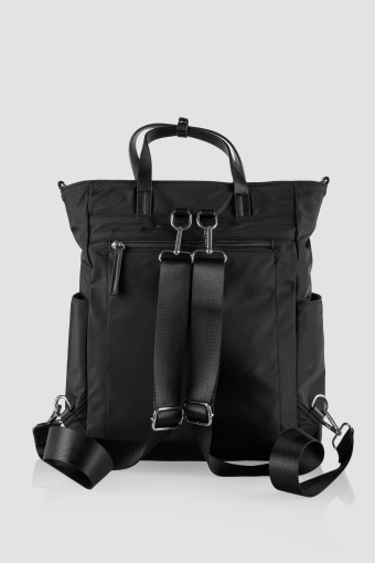 Funkcjonalna czarna torebka 