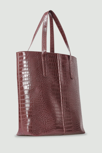 Torebka w kolorze ciemnego brązu