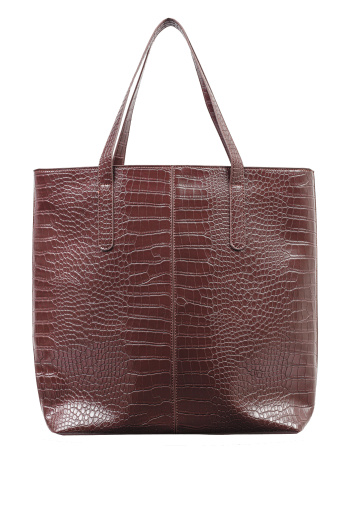 Torebka w kolorze ciemnego brązu