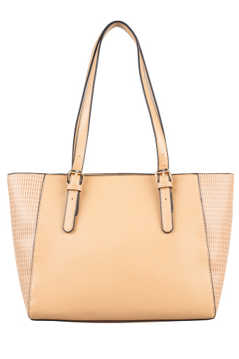Torebka shopper, beżowa