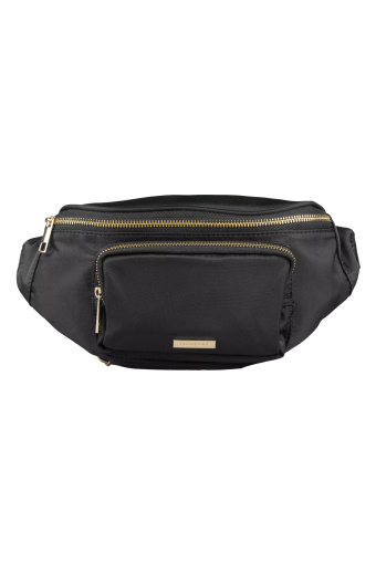 Czarna torebka typu nerka