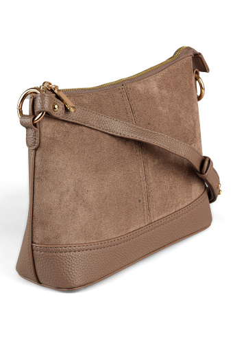 Ziemista torebka na długim pasku