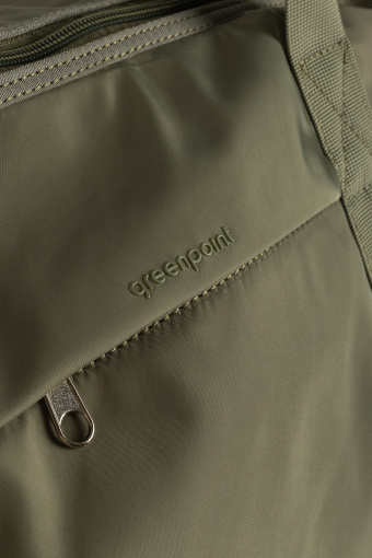 Pojemna oliwkowa torebka 