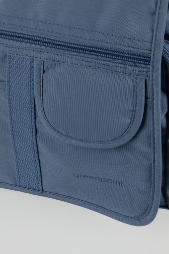 Ciemnoniebieska torba casual