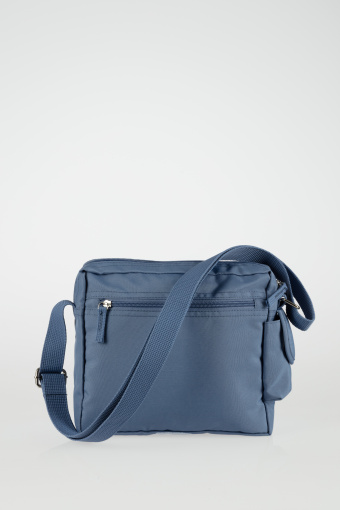 Ciemnoniebieska torba casual