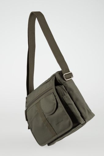 Praktyczna torebka khaki