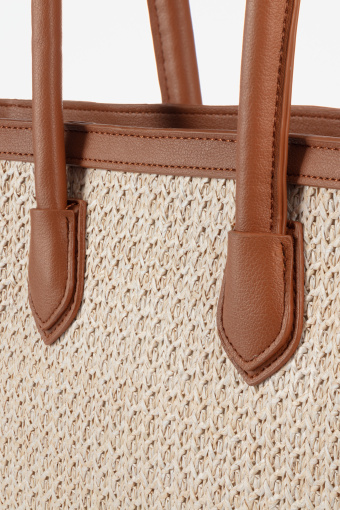 Stylowy shopper z rafii Stylowy shopper z rafii