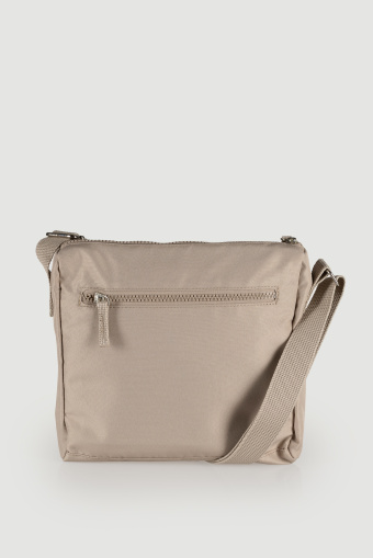 Mała jasnobeżowa torebka