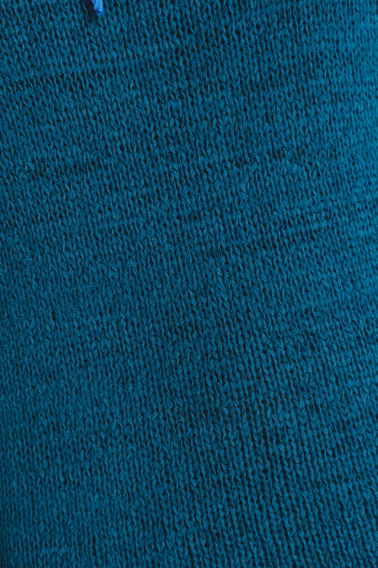 Turkusowy sweter z rękawem 3/4