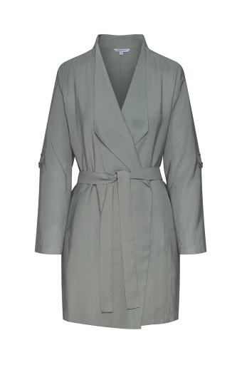 Wiskozowy żakiet o luźnym fasonie