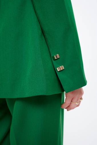 Efektowna zielona marynarka