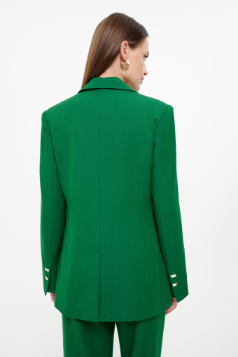 Efektowna zielona marynarka