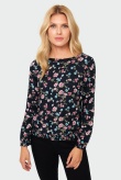 Wiskozowa bluzka z nadrukiem