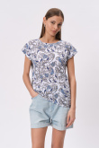 Top z wzorem paisley