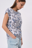 Top z wzorem paisley