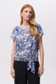 Casualowy top z egzotycznym printem