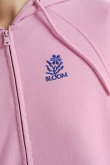 Różowa bluza z zapięciem na zamek