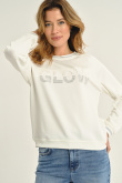 Biała bluza GLOW