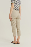 Beżowe spodnie 7/8