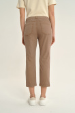 Bawełniane brązowe spodnie