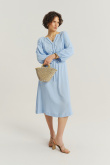Sukienka w kolorze baby blue