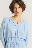 Sukienka w kolorze baby blue