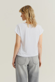 Uniwersalny top w białym kolorze