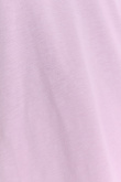 Lawendowy top z krótkim rękawem