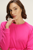 Bluza z długim rękawem intensywny róż