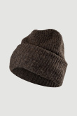 Czapka beanie w czekoladowym kolorze