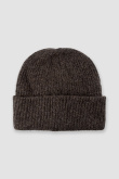Czapka beanie w czekoladowym kolorze