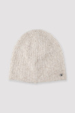 Uniwersalna kremowa czapka beanie