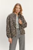 Casualowa kurtka z printem animal 