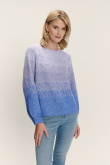 Miękki sweter z efektem ombre Miękki sweter z efektem ombre