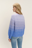 Miękki sweter z efektem ombre Miękki sweter z efektem ombre