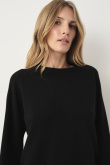 Czarny basicowy sweter