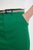 Zielona spódnica basic