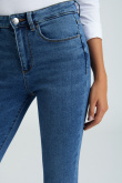 Komfortowe jeansy slim fit, ciemnoniebieskie