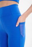 Sportowe legginsy w kolorze kobaltu