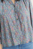 Wiskozowa bluzka z nadrukiem paisley