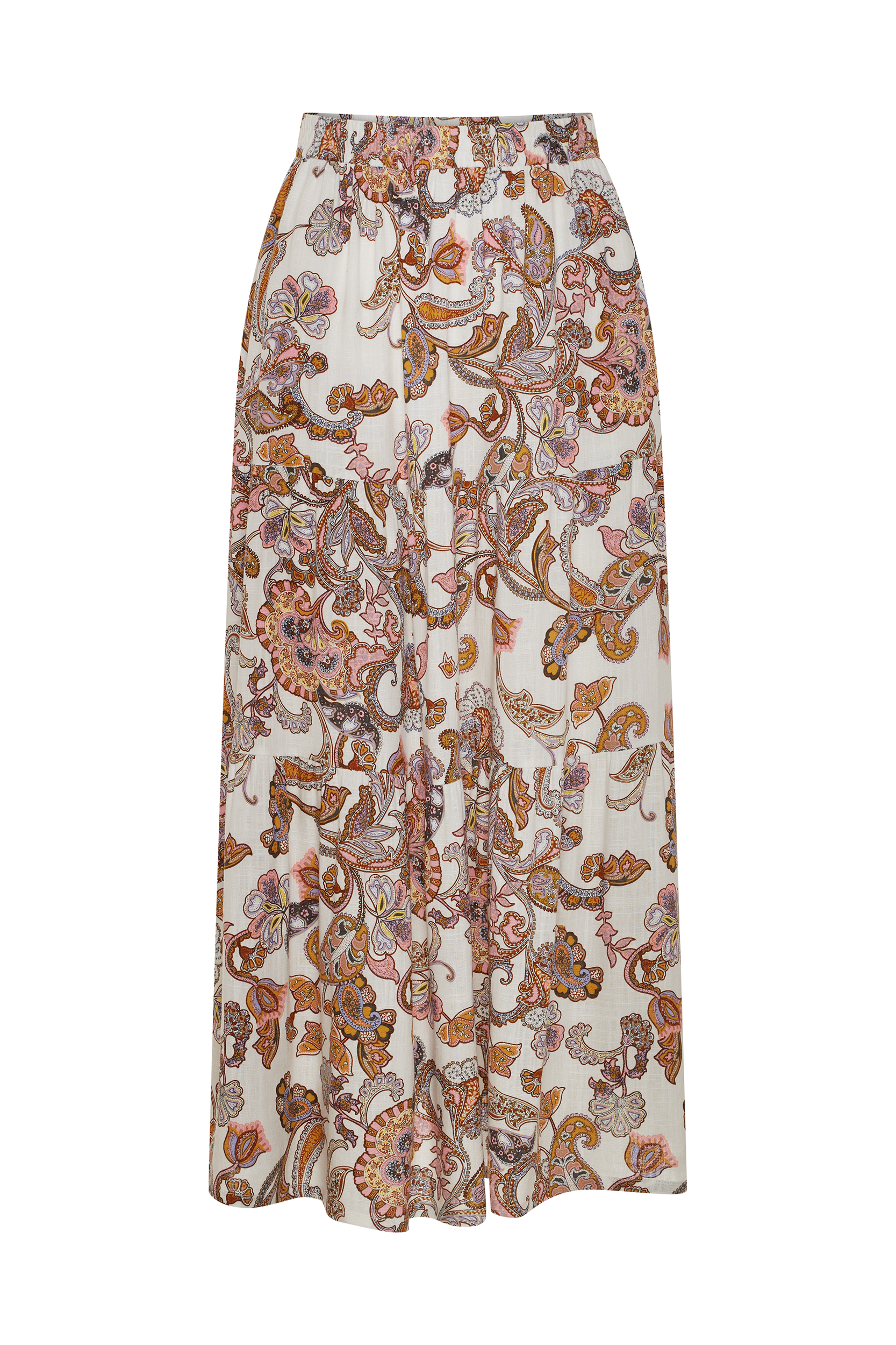 Zwiewna spódnica z printem paisley