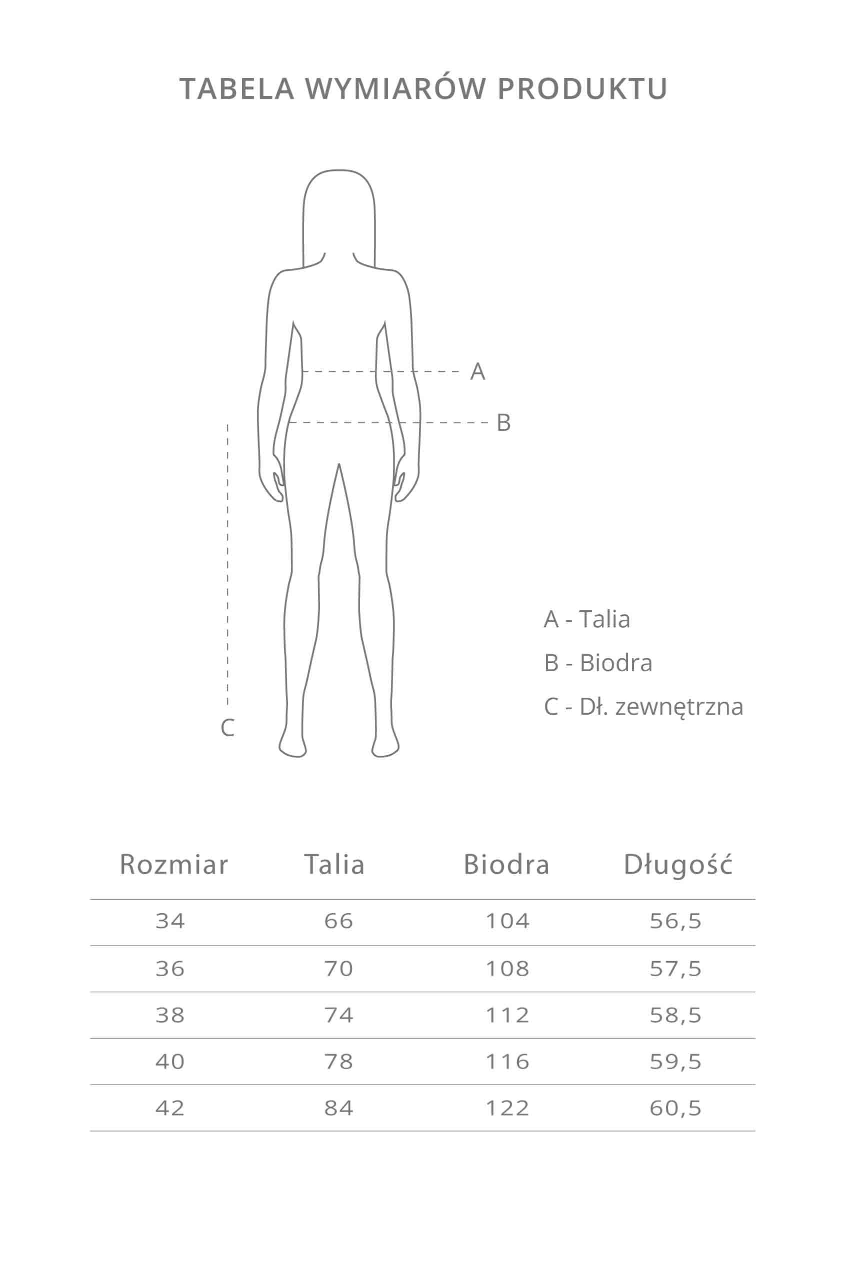 Jeansowa spódnica z wysokim stanem, biała